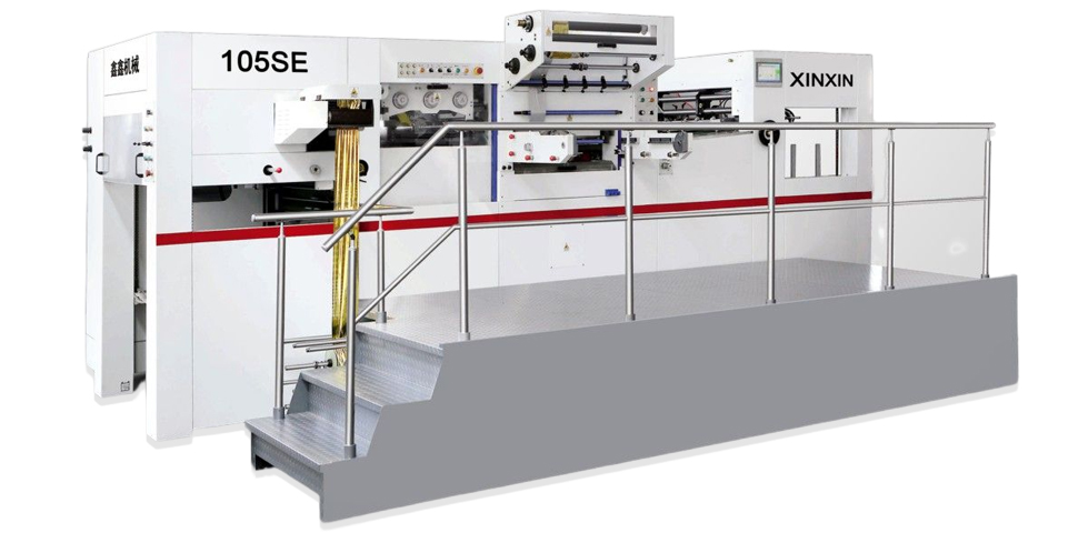 Máquina de gravação em relevo para estampagem de folha
