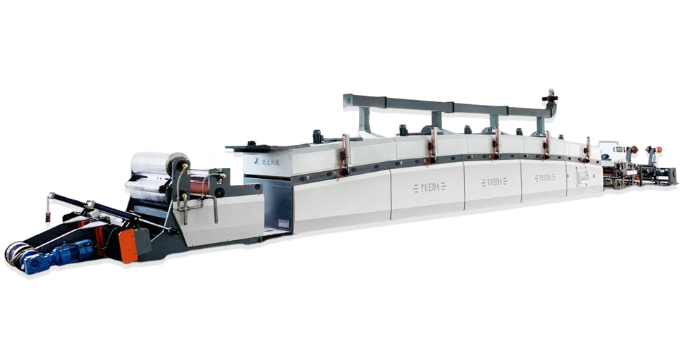 Máquina laminadora de papelão